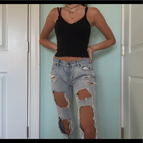 Brandy Melville Denim - Brandy Melville Lightwash Jeans